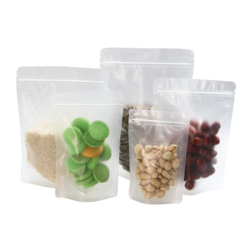 Matte Transparent Candy Food Dried Fruit Packaging Bag Plastic Bag Wholesale